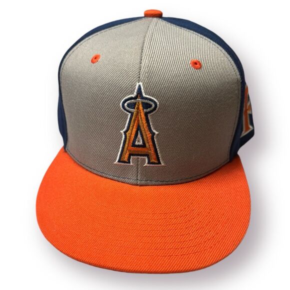 Anaheim Angels Cal State Fullerton CSUF Titan Baseball Hat Cap Orange - Picture 1 of 5